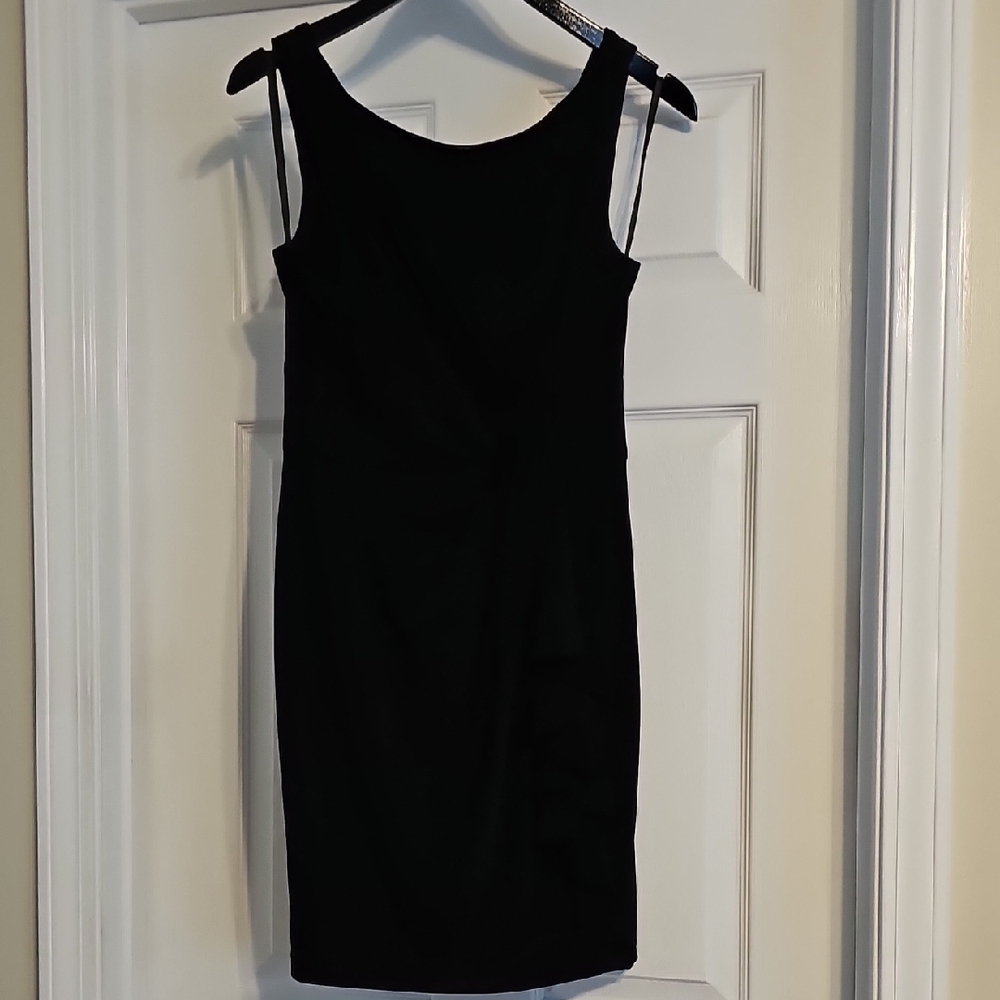 White House Black Market Classic Black Mini Dress